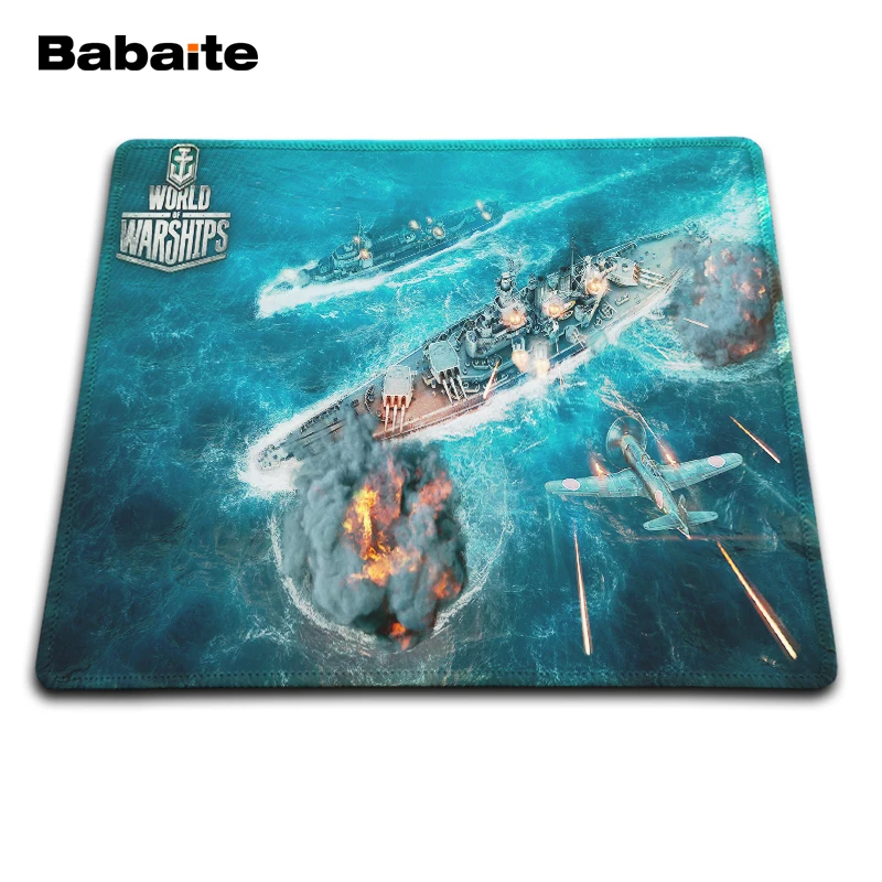 

Print World of Warships Locking Edge Rubber Mousepad Computer Notebook Gaming Mouse Pad Gamer Mice Play Mats