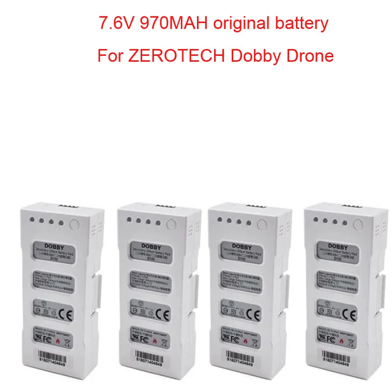 

ZEROTECH Dobby Drone 7.6V 970mah original battery for DOBBY Aircraft Quadcopter Drone LiPo Batteries