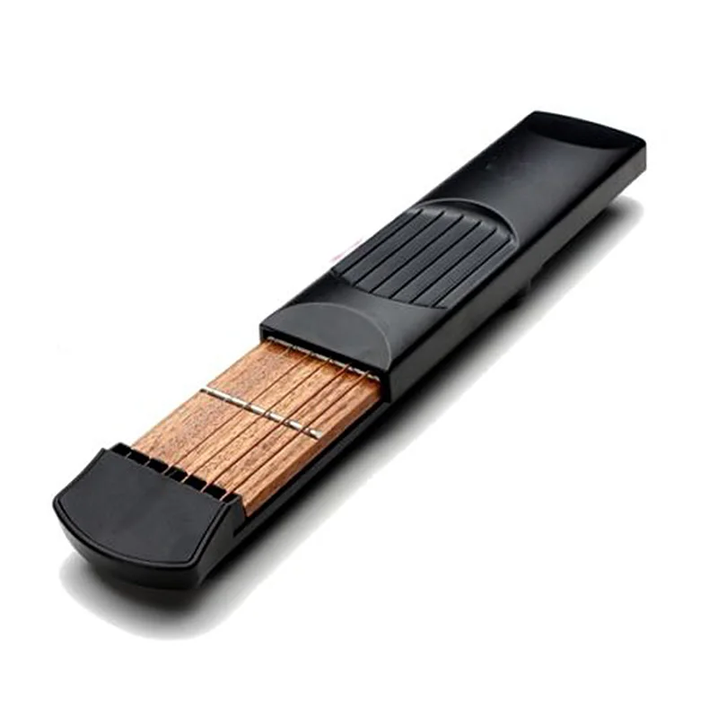 

2 PCS of (Pocket Strings Guitar Practice Tool Gadget Novice Expert 4 Fret Model Portable)