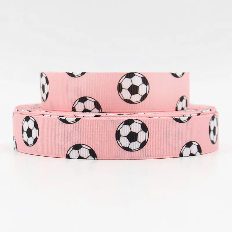 Wm 10 ярдов в партии 7/8 дюймов 22 мм 150730034 футбольная печатная корсажная лента | Дом и