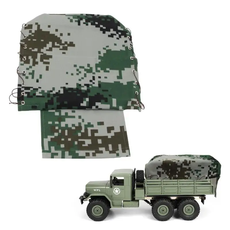 

High Quadlity Canvas RC Car Truck Hood Cover Cloth for WPL B-24 RC militar Car Truck Rock Crawler Vehicle Parts