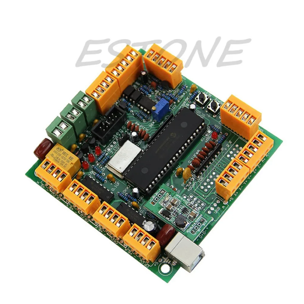 USB CNC 2 1 4 оси контроллер интерфейсная плата MK1 Y103|cnc flange|cnc router software freecnc wood carving machine |