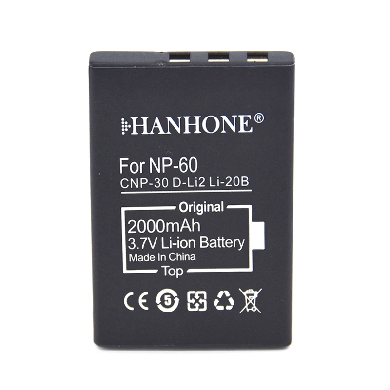 2 шт. 2000 мАч NP 60 NP60 FNP60 SLB 1137 1037 CNP 30 K5000 Li 20B батарея для Fujifilm F50I F401 F501 ZOOM F410 F601Z