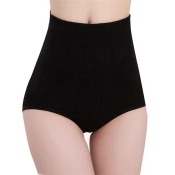 

Ladies Underwear Womens High Waist Tummy Control Body Shaper Briefs Slimming Pants Black A1