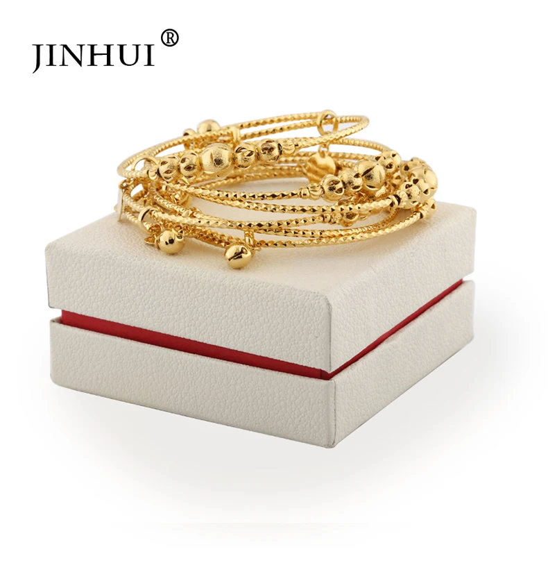 Jin Hui Африканский Эфиопский Модный золотой цвет браслеты ювелирные изделия wo для мужчин подарки растягивающийся Регулируемый размер браслет давая друзьям