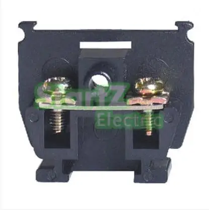 

10pcs 10A Rail Mounted Screw Terminal Block Connector combination TBC-10