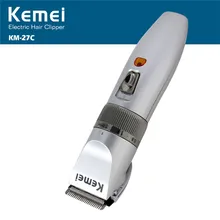 Kemei электрическая Водонепроницаемая машинка для стрижки волос Триммер профессиональная перезаряжаемая машинка для стрижки волос Бритва Регулируемая машинка для стрижки волос