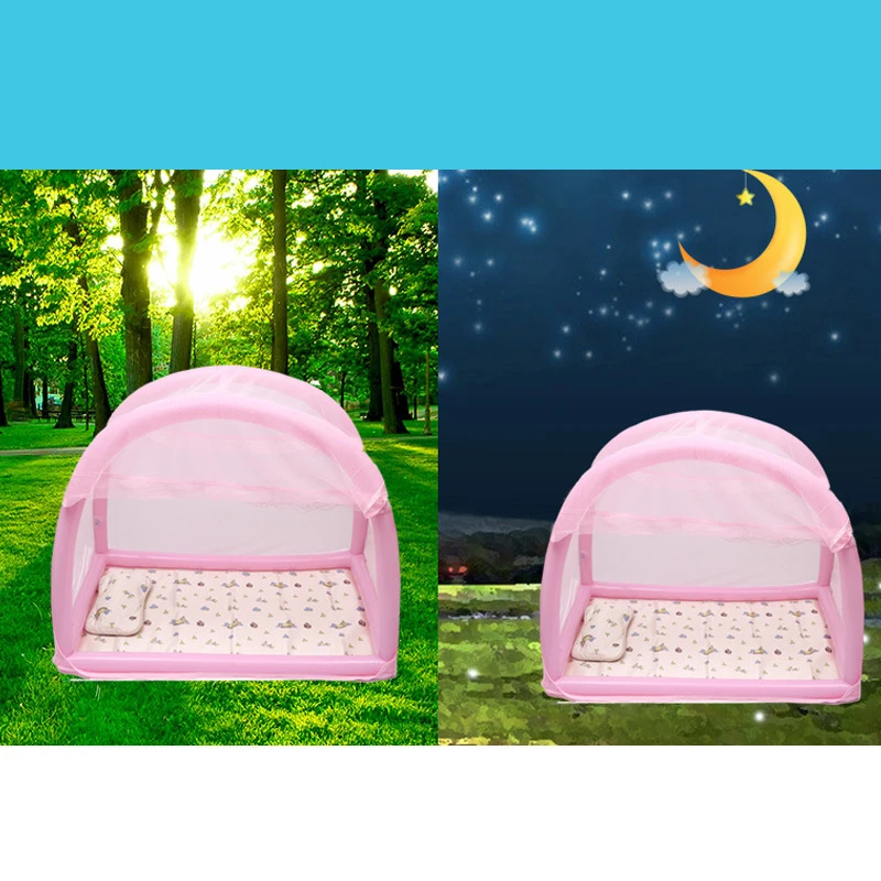 Baby Bed Kids Toddler Folding Portable Travel Newborn Baby Cot Sleeping Children'S Bed With Mosquito Net Bedding Baby Crib Nest