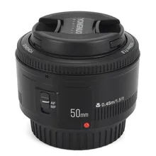 Новый YONGNUO YN50MM F1.8 большой апертурой для Авто фокус объектива для Nikon для Canon DSLR 50 мм F1.8 объектив Новинка