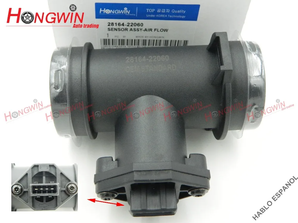 Fits Hyundai Elantra 28164-27000 New Mass Air Flow Sensor MAFS