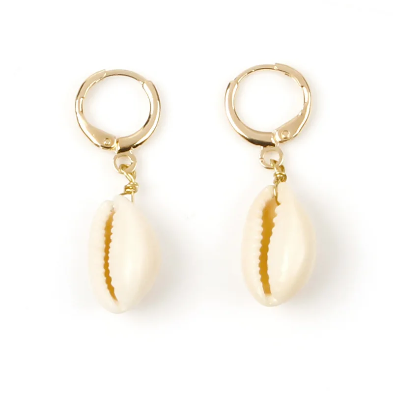 

Shell Conch Earrings for Women Beach Jewelry Natural Shell Earrings Female Party Statement Drop Dangle Earrings Boho Pendientes
