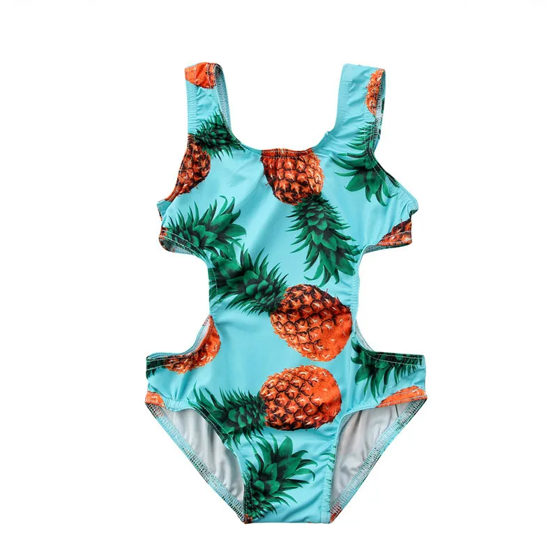 Buy 2018 Summer Kids Baby Girls Printed Pineapple