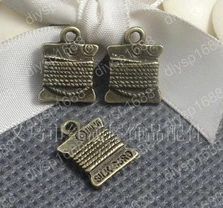 

Бусины из цинкового сплава с античным бронзовым покрытием, 15*11 мм, 100 шт./партия, подвески для шнурка, Подвески для изготовления ювелирных изделий своими руками, JJA1992