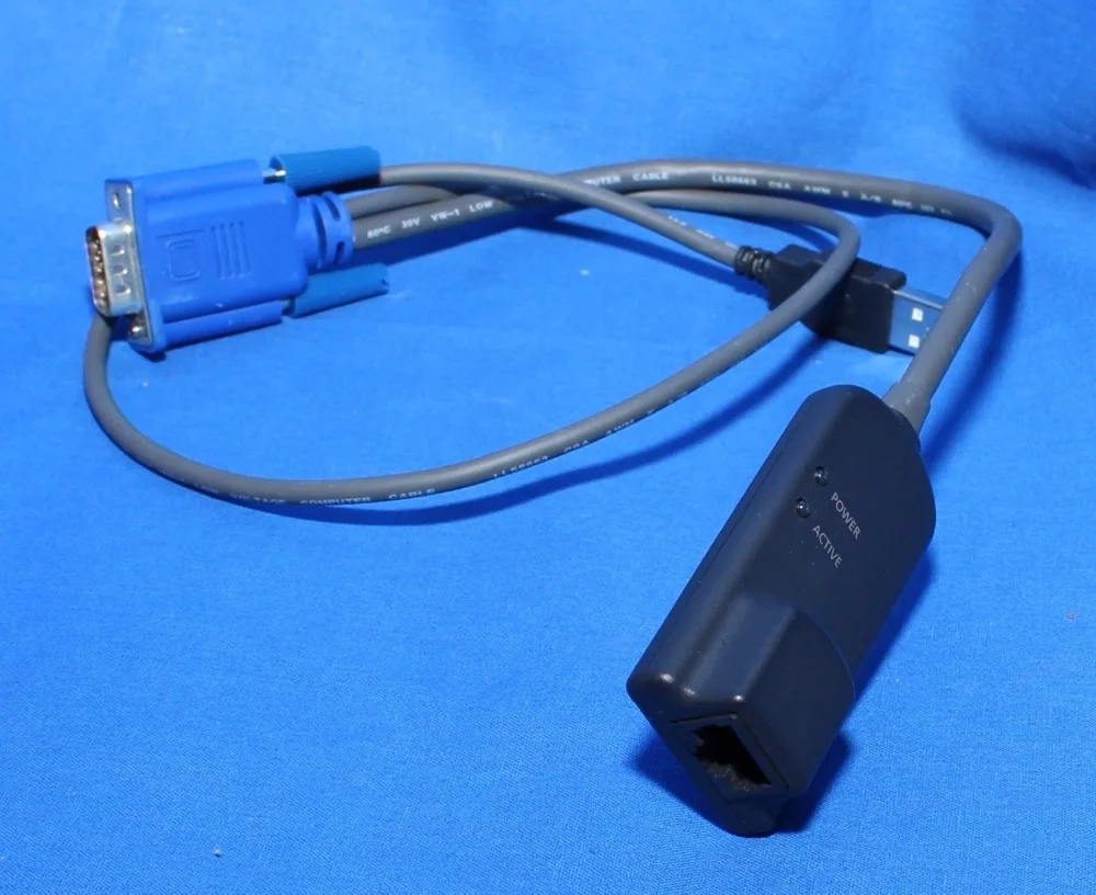 Avocent DSAVIQ-USB2L USB KVM переключатель соединения Virtual media модуль