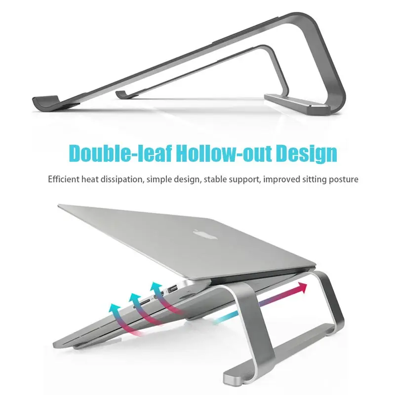 Подставка для ноутбука подставки для ноутбуков Планшетные ноутбуки металлический держатель для MacBook Air 13 для Xiaomi Pad samsung Базовая охлаждающая База аксессуары