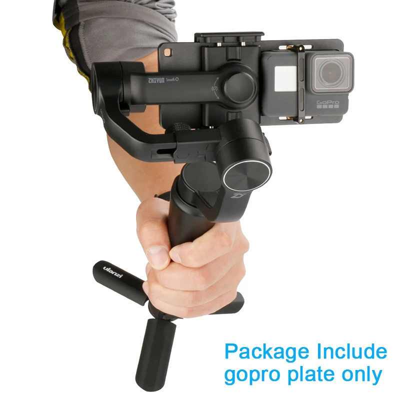 Крепление переключателя для экшн камеры GoPro 6/5 SJCAM 4K Yi Gopro адаптер Zhiyun Smooth 4 DJI Osmo mobile