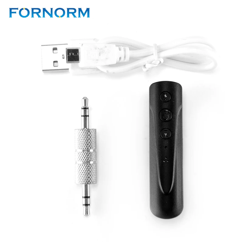 FORNORM мини музыкальный приемник адаптер Hands Free беспроводной Bluetooth с зажимом