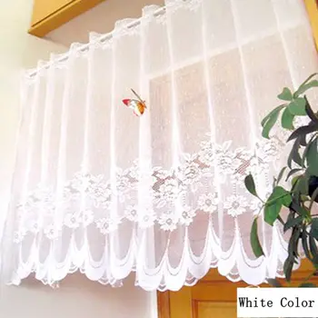 

1pc White Modern curtains for living room bedroom curtains for window treatment drapes solid finished blackout curtains