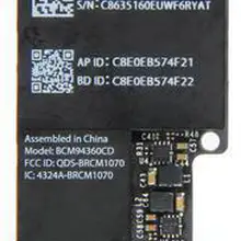 Broadcom BCM94360CD 802.11ac Wi-Fi WLAN Bluetooth 4,0 карта для Apple iMac с мини PCI-E адаптер конвертер к интерфейсу OS X