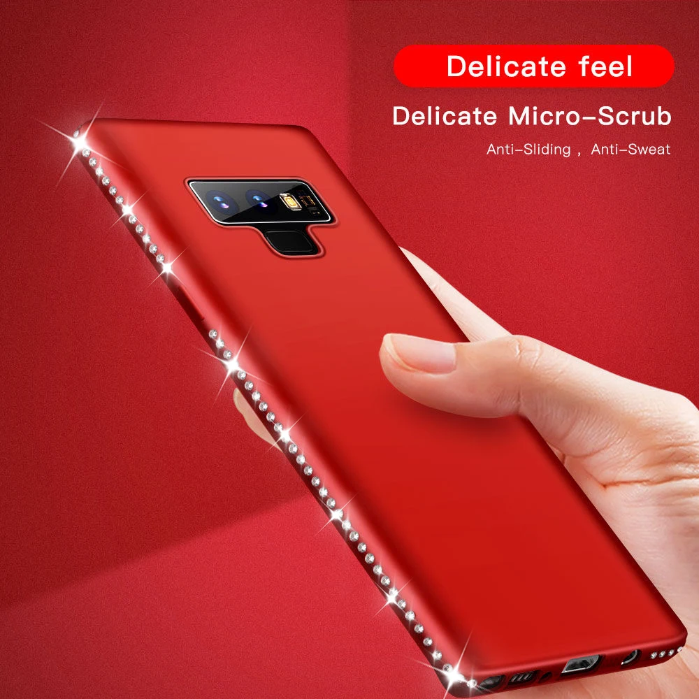 

Note9 Luxury Bling Rhinestone for Samsung Galaxy Note 9 Case Glitter Diamond Soft TPU Silicone Cover for Samsung Note 9 Cases