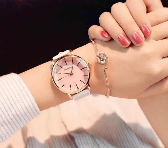 Ulzzang Orologi Da Donna Di Lusso In Pelle Casual Di Marca Di Modo 2017 Del Vest Ulzzang Orologi Da Donna Di Lusso In Pelle Casual Di Marca Di Modo 2017 Del Vest