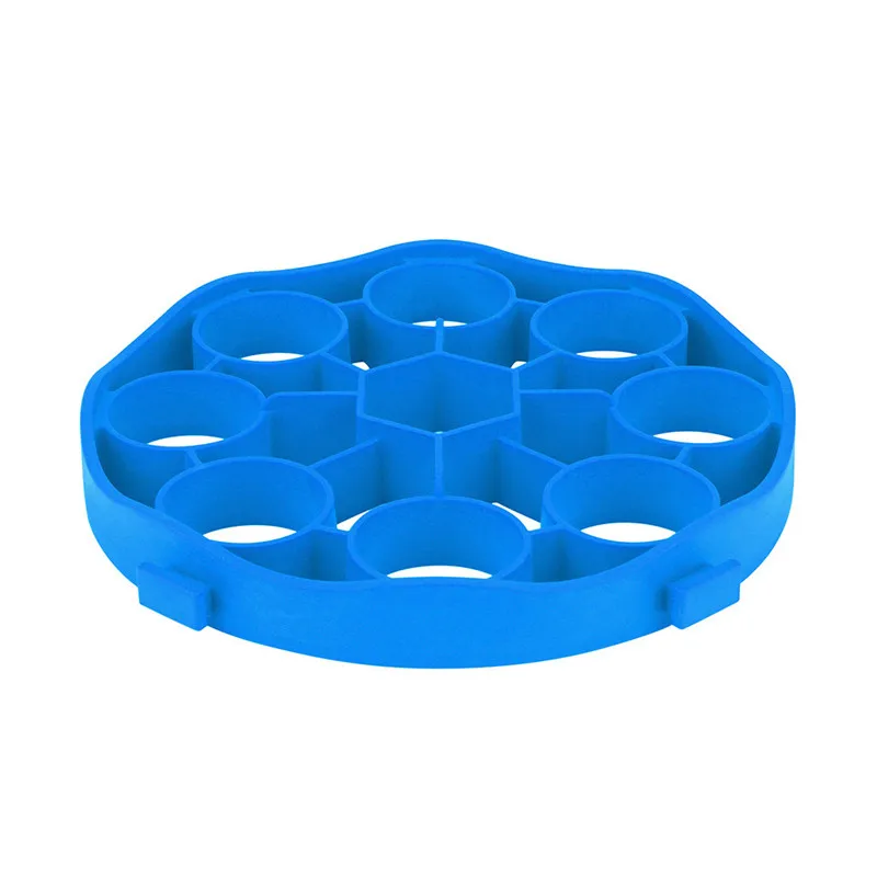 Силиконовая стойка для жарки, посуда, слинг, Trivet, печь, стойка для выпечки, кухонная яйцеварка, круглые силиконовые для гриля, пароварка A1