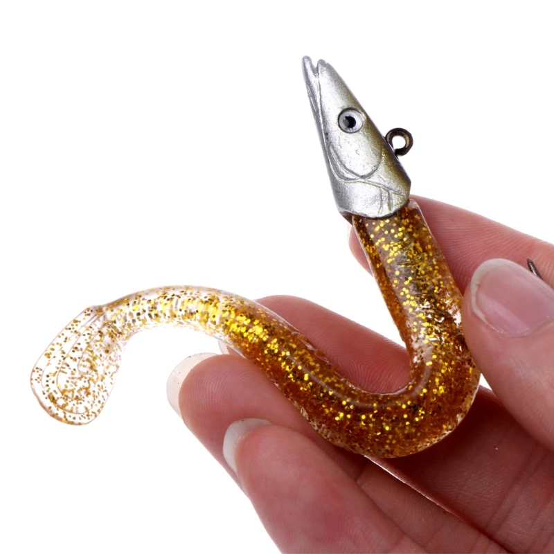  11cm 22g Fishing Lures Lead Head Deep Swim Minnow Lure Floating Soft Head Baits