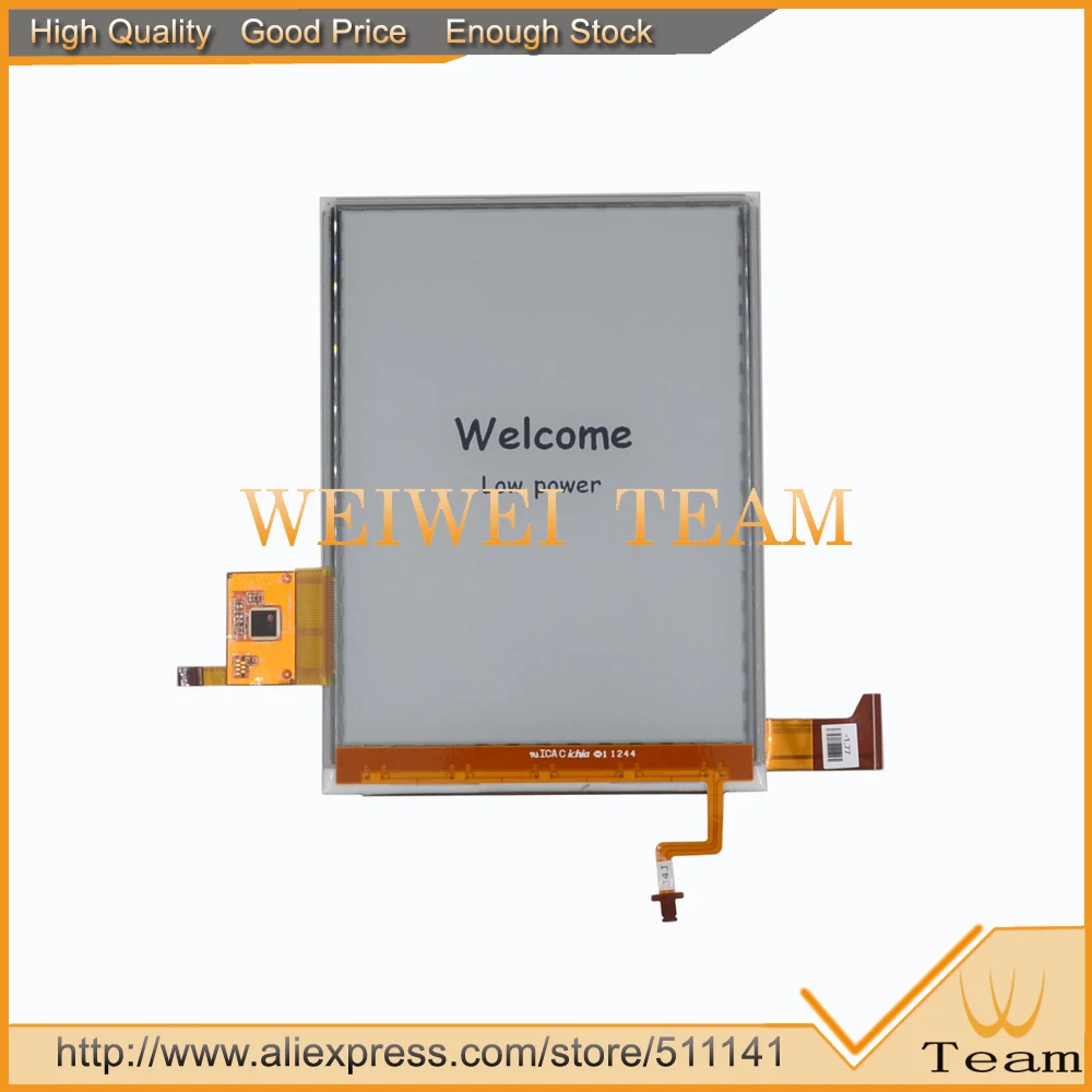 

100% NEW Original 6inch 768*1024 E-ink Pearl HD Ebook LCD Screen Display+Touch Panel Digitizer for ONYX BOOX C65ML E-book Reader
