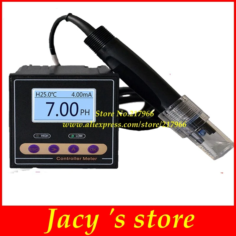 

Industrial online pH meter pH controller online ORP meter acidity meter pH sensor online PH electrode probe