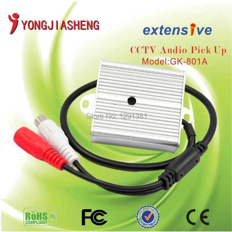 

3PCS  MINI CCTV mic Microphone sound monitor audio security  free shipping