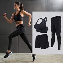font b Women b font font b Yoga b font Sets Sports Bras Compression font