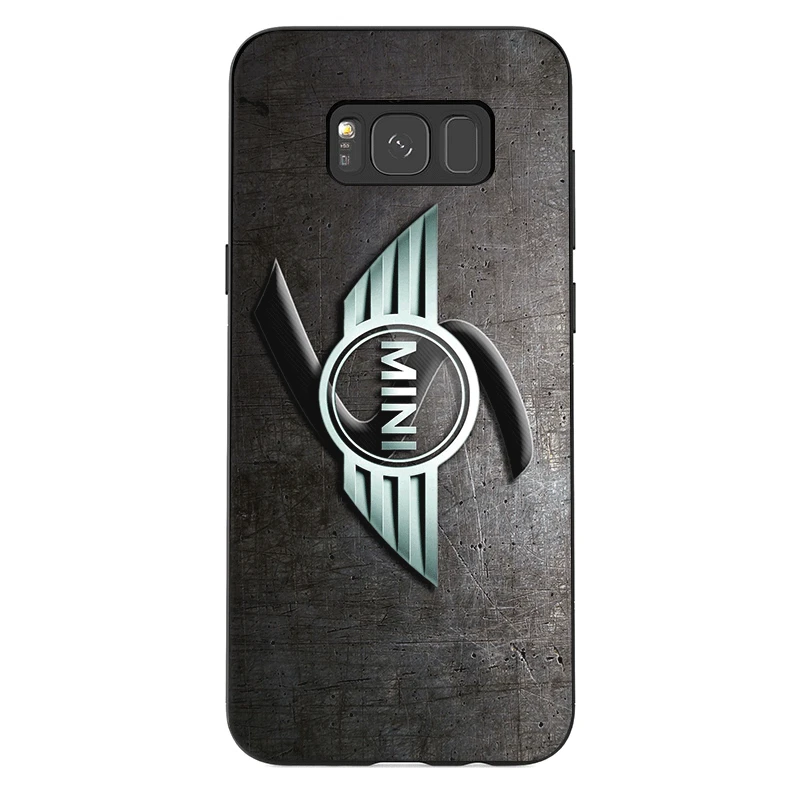 Силиконовый чехол для телефона, UK Mini Cooper S Jcw логотип для Samsung Galaxy A3 A5 A6 A7 A8 A9 A10 A20 A30 A40 A50 A70 M10 M20 M30 M40 J6 крышка