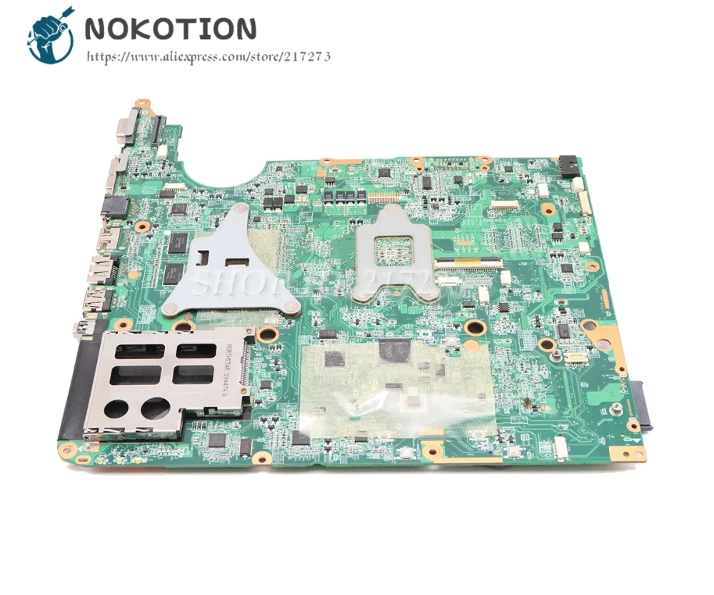 Hot Product  NOKOTION For HP Pavilion DV7 DV7-3000 Laptop Motherboard Socket S1 DDR2 HD4500 Free cpu DAUT1AMB6E0