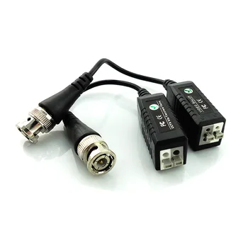 

Gakaki 10pairs Wholesale Enhanced Twisted Bnc Cctv Video Balun Passive Video Transceiver Utp Balun Bnc Mail To Cat5 Cctv Cable