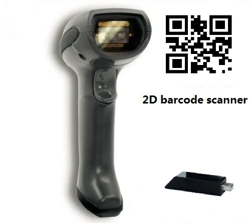 LS07B bluetooth беспроводной 2d /qr сканер штрих кода с приемником легко подключается к