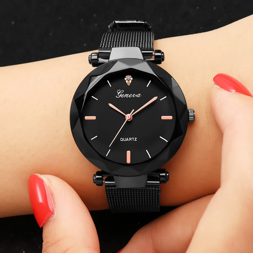 

2019 New Brand Luxury Women Stainless Steel Analog Quartz Analog Wrist Watch Ladies Gifts Clock Wristwatch Relogio Feminino