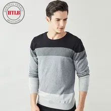 Осенняя Мода Марка HTLB Повседневная Свитер О-Образным Вырезом Лишенный Slim Fit Вязание Мужские Свитера И Пуловеры Мужчины CQ7712