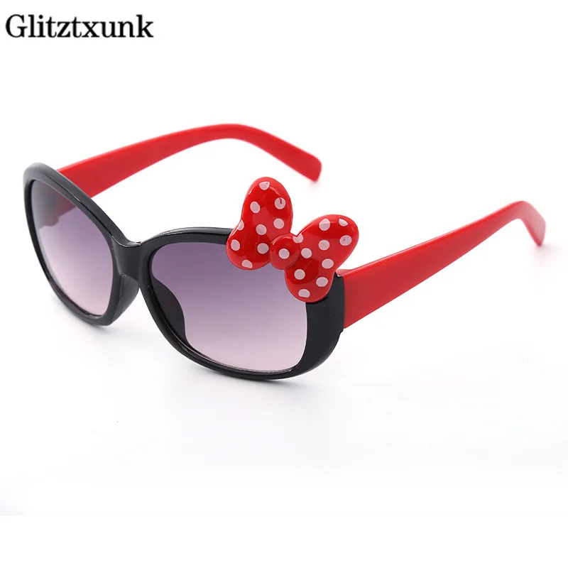 Glitztxunk кошачий глаз детские солнцезащитные очки для мальчиков и девочек Солнцезащитные очки 2018 Детские Модные оттенки, очки UV400 Óculos de sol