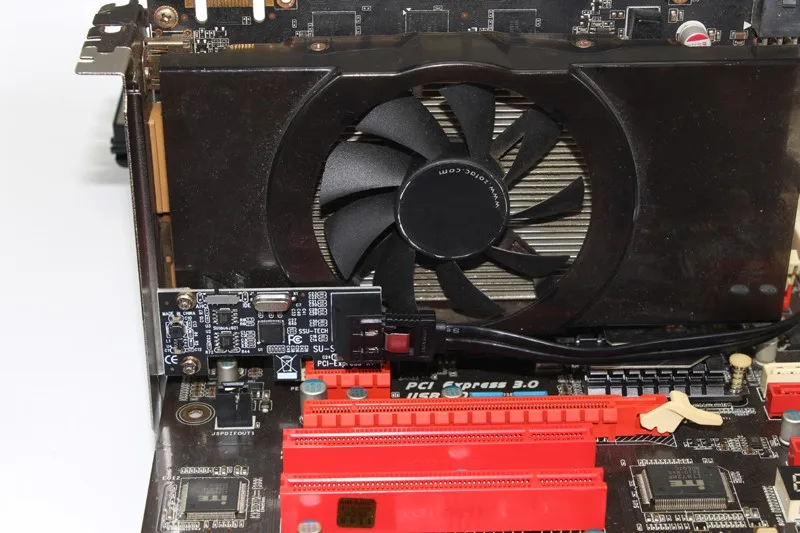 PCI Express to 2 Ports SATA 3.0 Card 6Gbps PCI-E SATA PCIE SSD Adapter Low Bracket Computer Components IPFS HDD Mining SATA Card