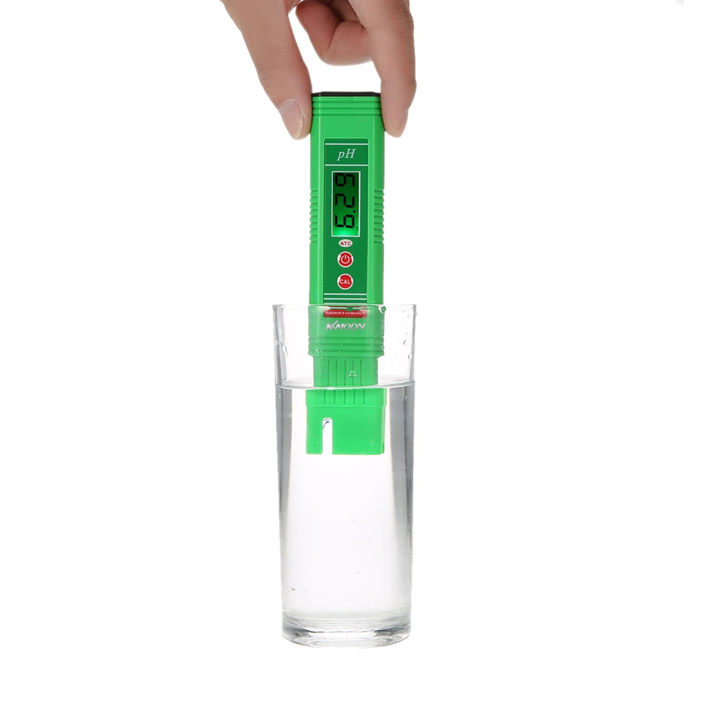 KKmoon Профессиональный pH-006 рН-метр с автоматической температурной компенсацией портативное устройство для анализа качества воды