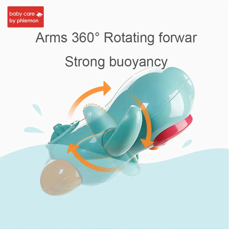 Baby Bath Toys Cartoon Penguin Bear Rotate Floating Shower Toy for Unisex Bathtub Water Play Swimming Pool Party Bathroom Gift Baby Bath Toys Cartoon Penguin Bear Rotate Floating Shower Toy for Unisex Bathtub Water Play Swimming Pool Party Bathroom Gift