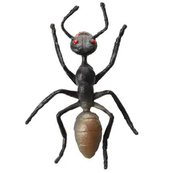 3 шт. черный пластик поддельные муравей Шуточный трюк игрушка Halloween вечерние Y опора