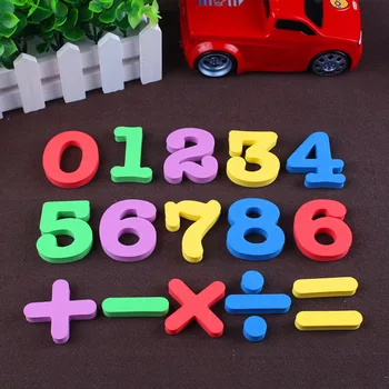 

15pcs Colorful Magnetic Number Refrigerator 3D Stickers Set 2020 New Baby Early Learning Education Blackboard Number Stickers