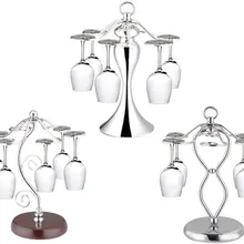 Европейский винный шкаф висит подстаканник моды стеклянная рамка вино обладатель Кубка кадр очки висит вниз головой