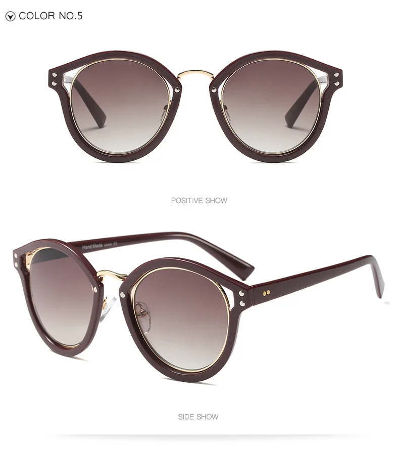 YDO Cat Eye Sunglasses Women Fashion 2018 Luxury Brand Design Flat Top Vintage Shades Twin Beam Sun Glasses Elegant Lady Eyewear (10)
