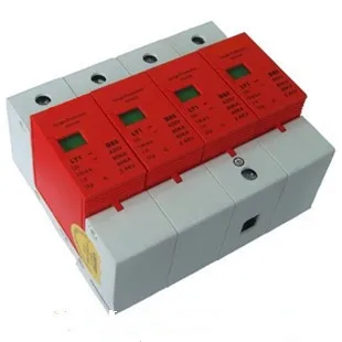 

4P 40~80KA Din Rail Surge Protection Lightning Arrester Brand New In Box