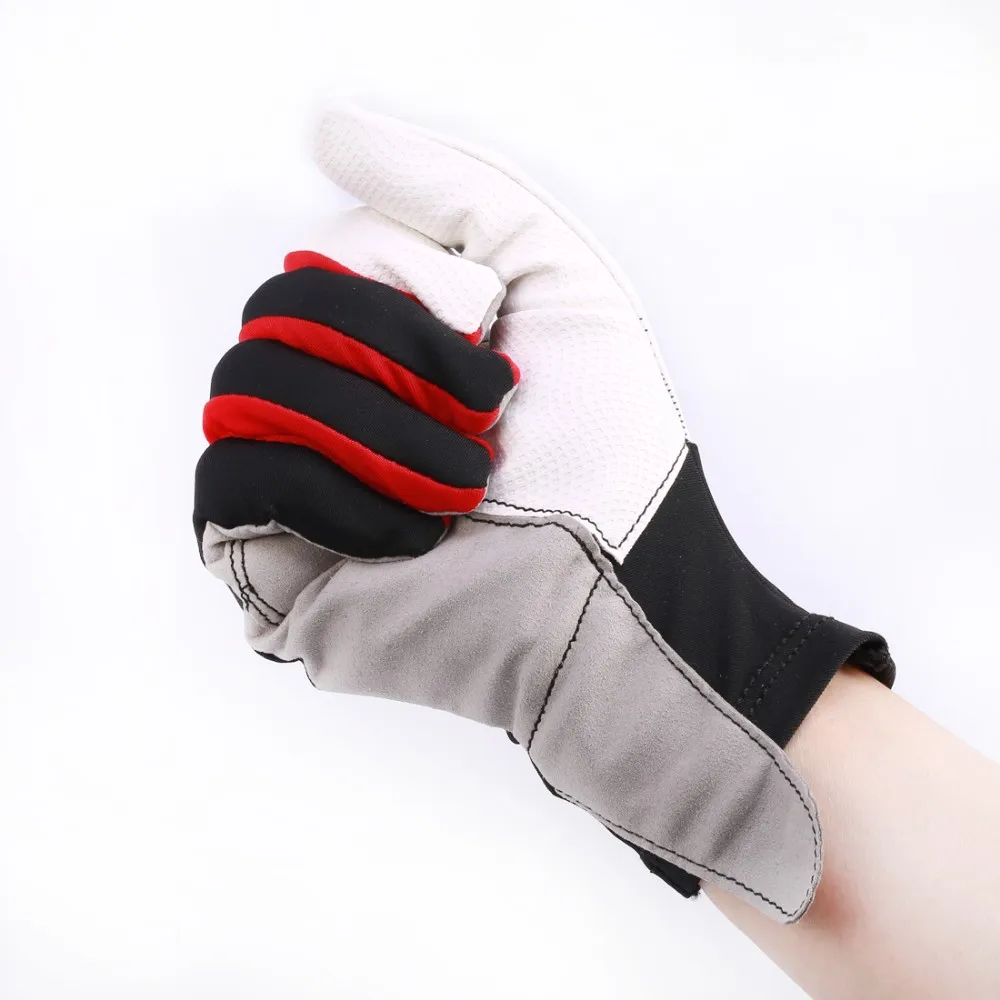 Перчатки для верховой езды профессиональные противоскользящие перчатки для верховой езды кожаные перчатки мягкие спортивные перчатки QMST-01