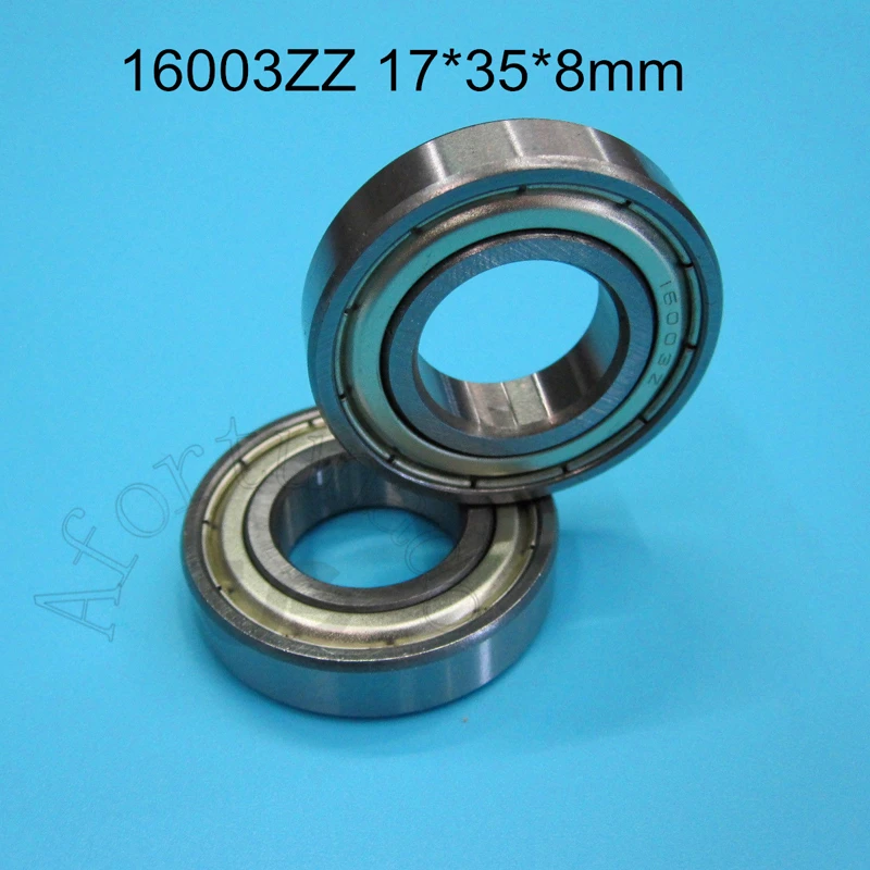 16003ZZ 17*35*8 (мм) 1 шт. подшипник ABEC 5 16003 металлический уплотнительный Тип
