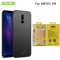 Mofi Защитный чехол для Meizu X8 чехол для телефона Бизнес тонкий Капа твердая оболочка для Meizu X8 задняя крышка для Meizu X8 чехол телефона