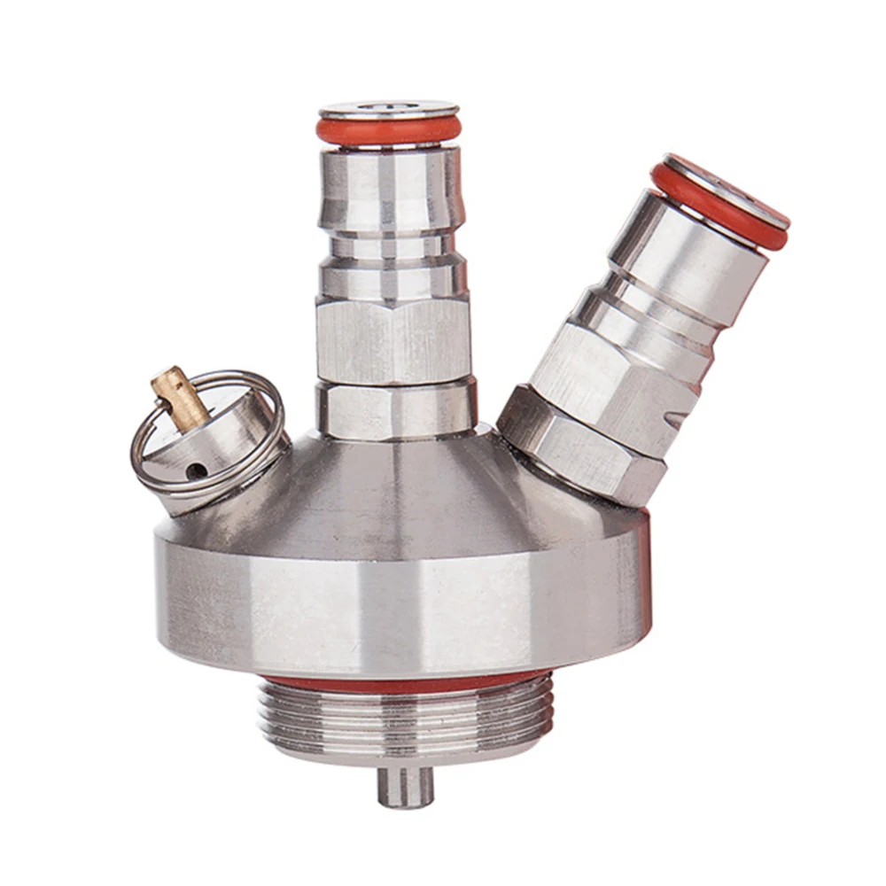 Ball Lock Mini Keg Tap Dispenser For Mini Beer Keg 304 Stainless Steel Dispenser Growler Homebrew Spear 2L Beer Tool